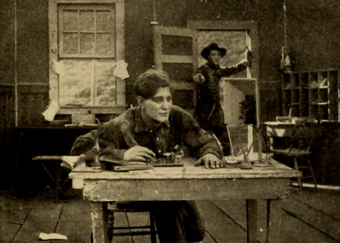 Art Acord and Ray Myers in The Invaders (1912)