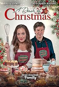 Christopher Russell and Laura Osnes in A Dash of Christmas (2023)