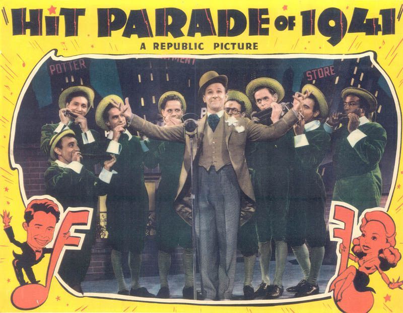 Billy Bletcher, Leo Diamond, Borrah Minevitch, and Borrah Minevitch and His Harmonica Rascals in Hit Parade of 1941 (1940)