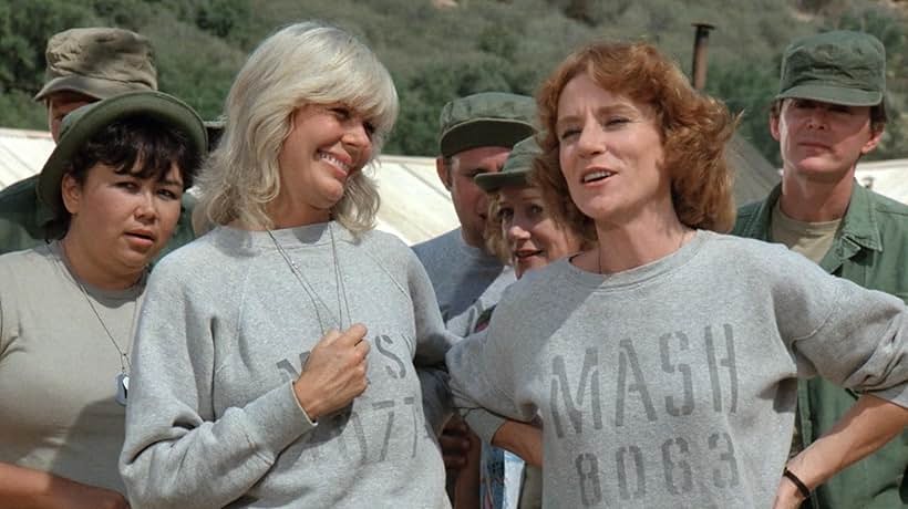 Kellye Nakahara, Loretta Swit, and Barbara Tarbuck in M*A*S*H (1972)