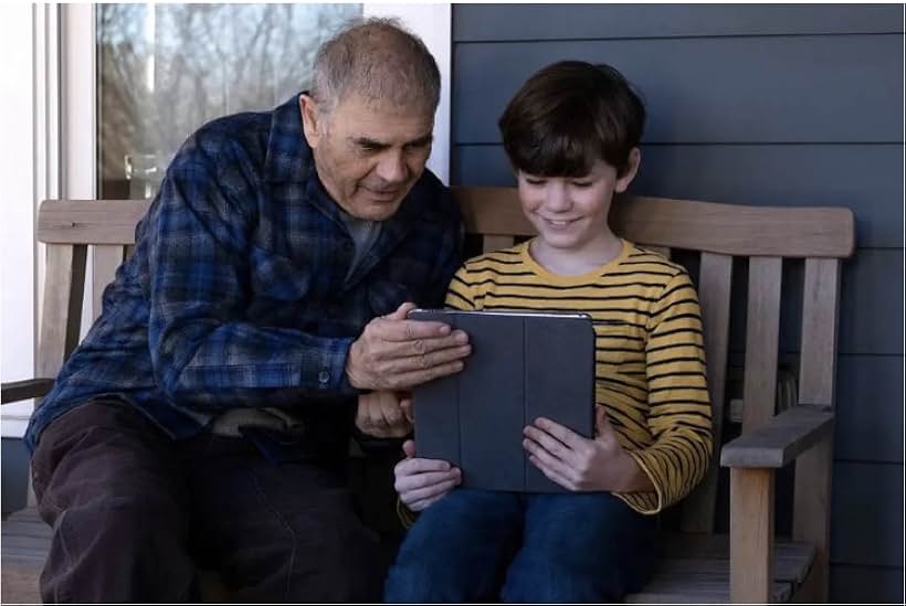 Robert Forster (left) and Tyler Crumley on 'Amazing Stories'