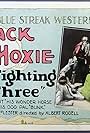 Olive Hasbrouck, Jack Hoxie, and William Malan in The Fighting Three (1927)