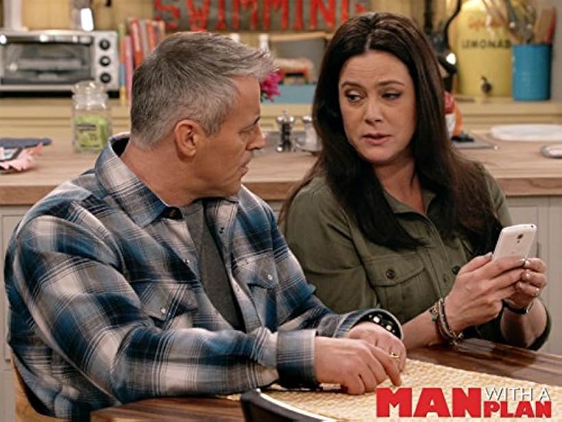 Matt LeBlanc and Liza Snyder in Man with a Plan (2016)