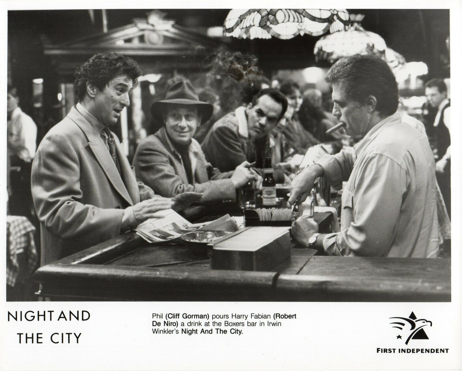 Robert De Niro, Cliff Gorman, and Bert Sugar in Night and the City (1992)