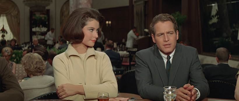 Paul Newman and Diane Baker in The Prize (1963)