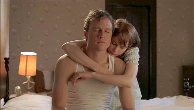 Heath Ledger and Michelle Williams in Brokeback Mountain (2005)