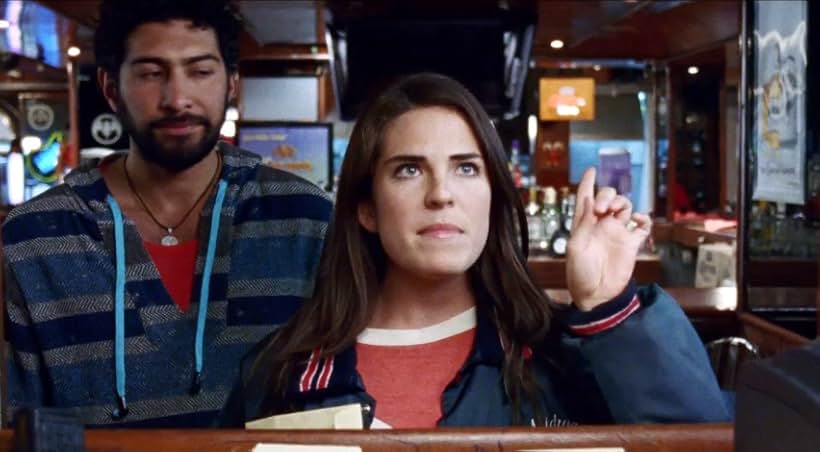 Karla Souza and Ianis Guerrero in We Are the Nobles (2013)