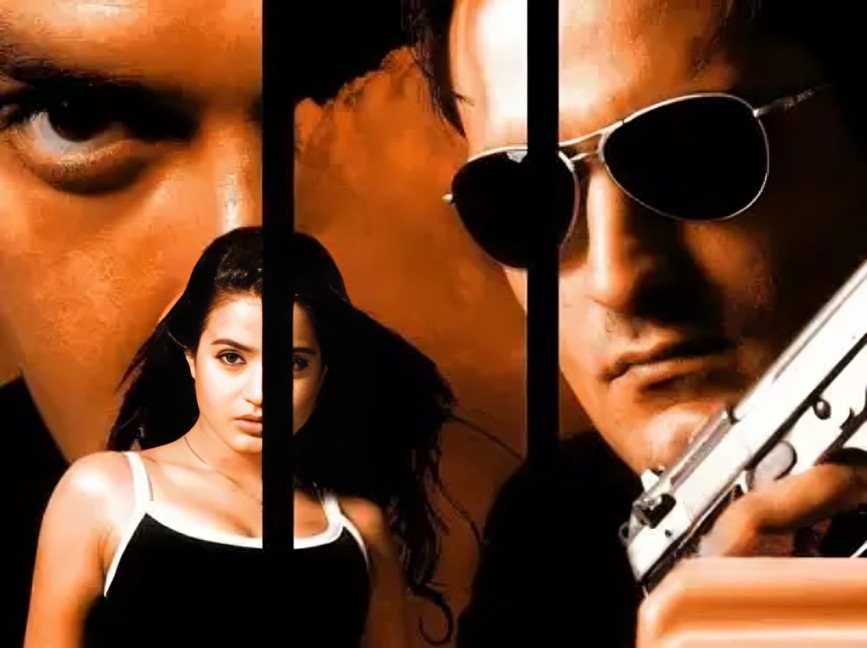 Bobby Deol, Akshaye Khanna, and Ameesha Patel in Humraaz (2002)