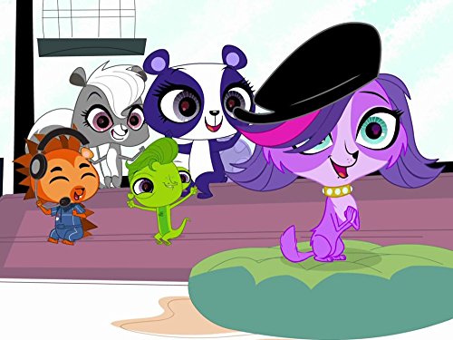 Tabitha St. Germain, Sam Vincent, Jocelyne Loewen, Nicole Oliver, and Kyle Rideout in Littlest Pet Shop (2012)