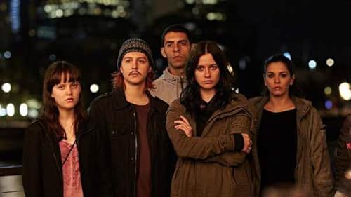 Louis Corbett, Nicole Chamoun, Lily Sullivan, and Markella Kavenagh in Romper Stomper (2018)