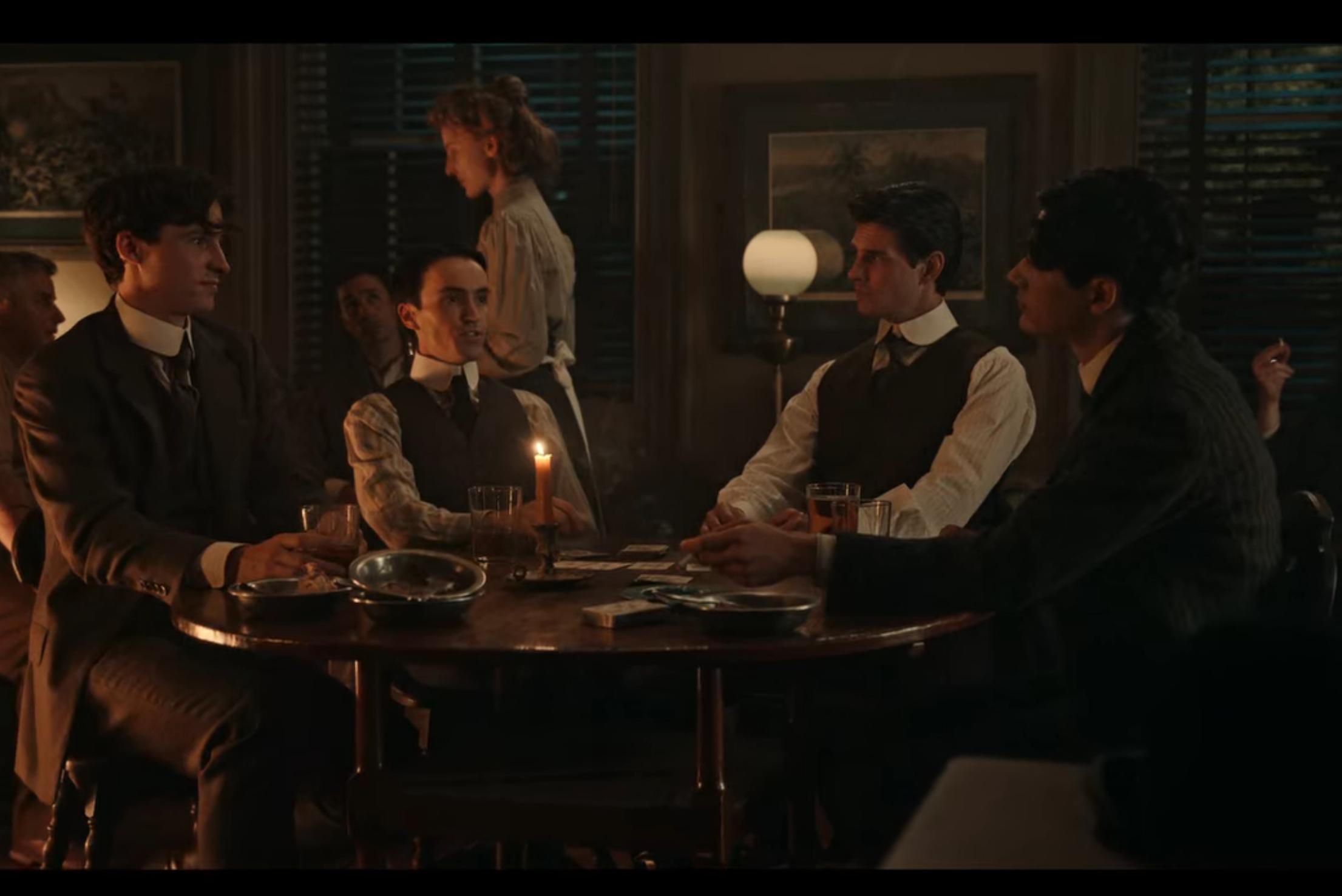 Still of Thom Nyhuus, Jonathan Neil Alexander, Ben Barnes and Seamus Patterson in Guillermo Del Toro’s Cabinet of Curiosities