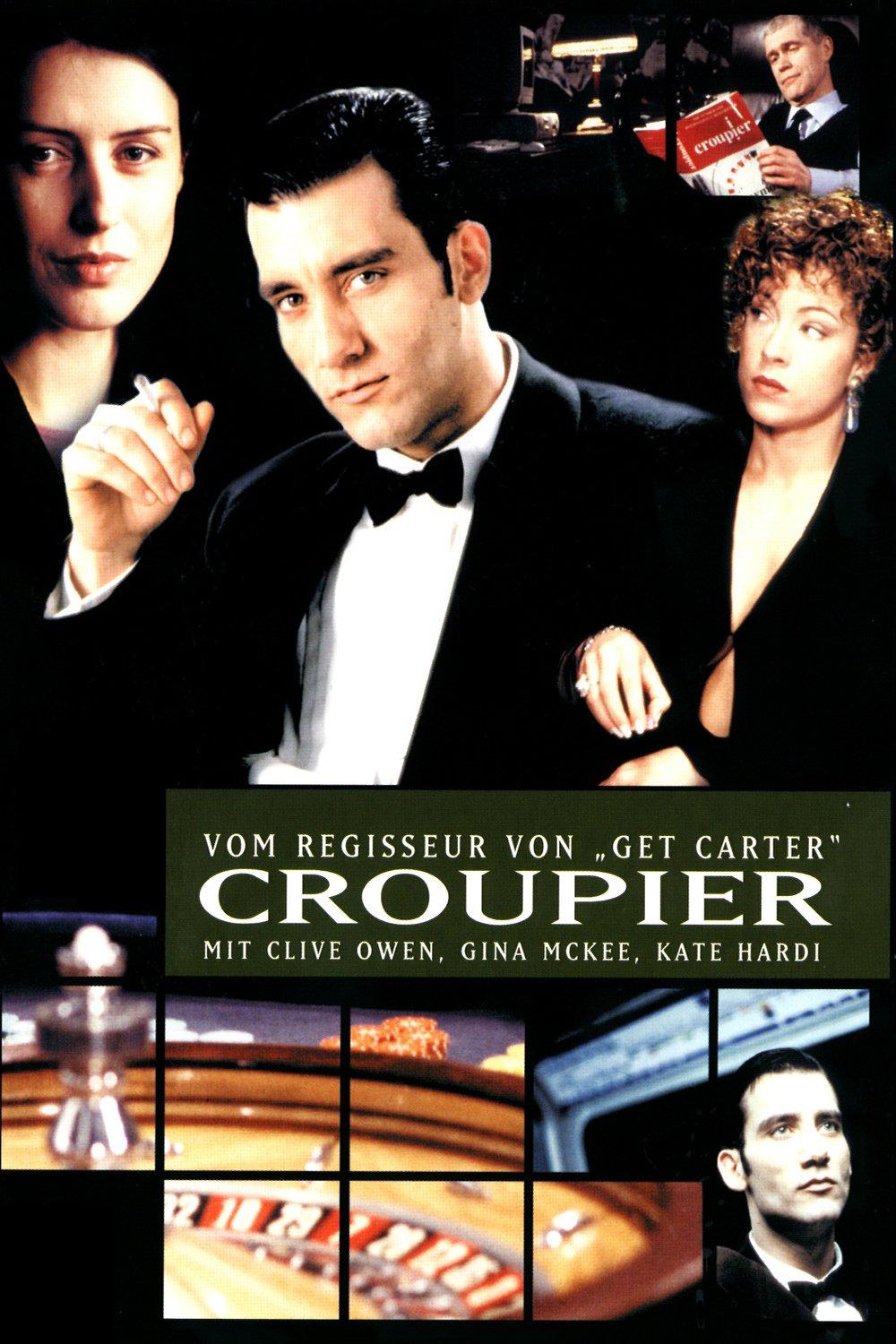 Alex Kingston, Gina McKee, and Clive Owen in Croupier (1998)