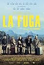 Teresa del Olmo, Sergio Pazos, Bel Orfila, Tuti Fernández, Julio Arnau Catala, and Declan Hemp in La fuga (2023)