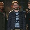 Joseph Gordon-Levitt, Seth Rogen, and Anthony Mackie in The Night Before (2015)