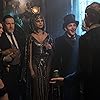 Donal Logue, Morena Baccarin, Robin Lord Taylor, David Mazouz, and Camren Bicondova in Gotham (2014)