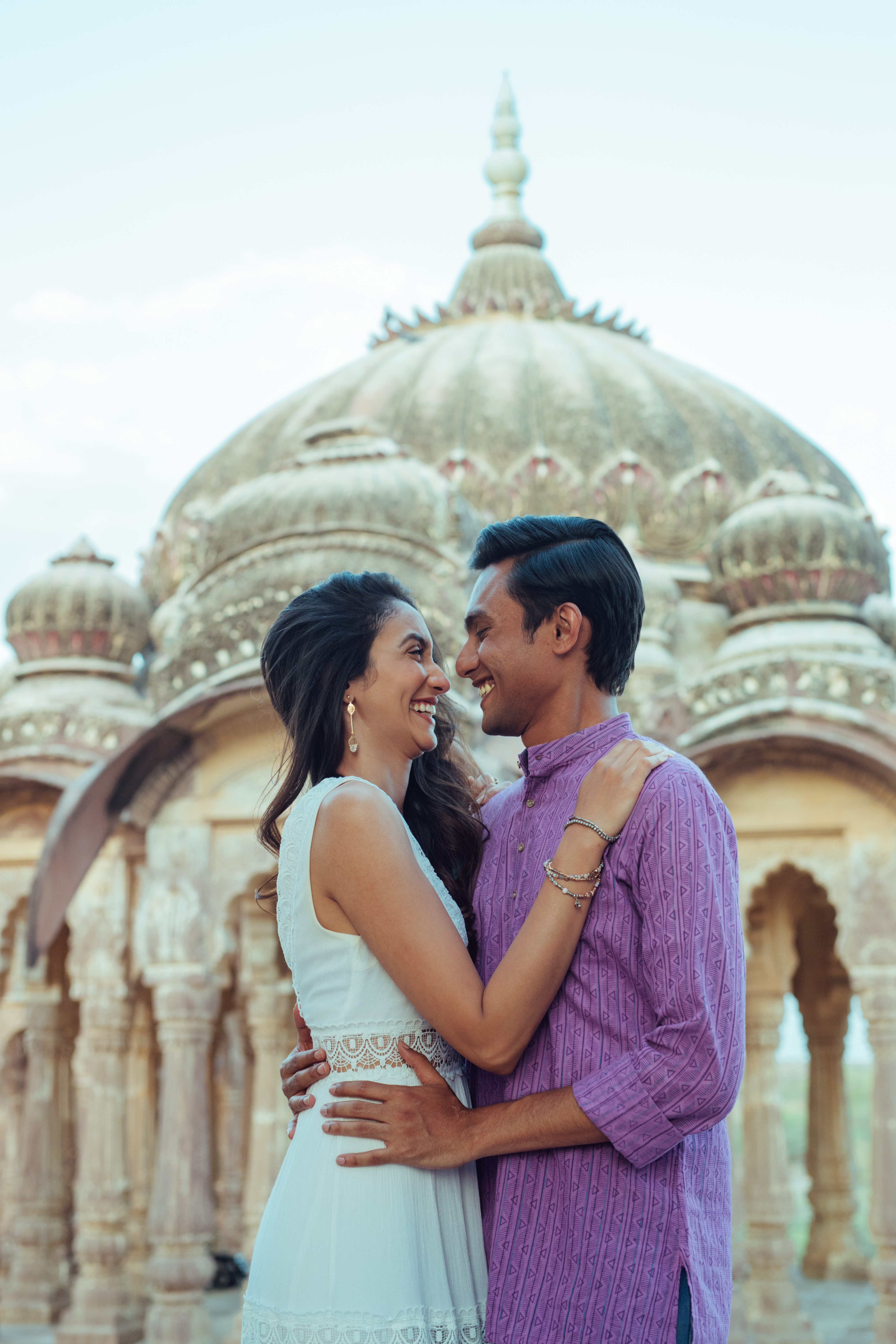 Shreya Chaudhry and Ritwik Bhowmik in Bandish Bandits (2020)