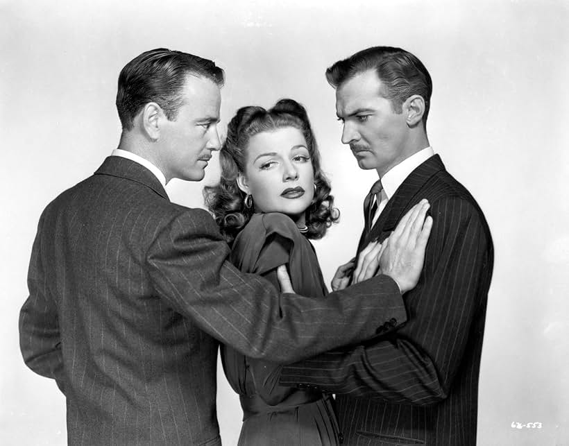 Lew Ayres, Zachary Scott, and Ann Sheridan in The Unfaithful (1947)