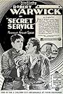 Robert Cain and Robert Warwick in Secret Service (1919)