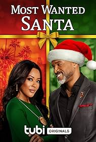 Denyce Lawton and Donnell Turner in Most Wanted Santa (2021)