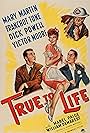 Mary Martin, Victor Moore, Dick Powell, and Franchot Tone in True to Life (1943)