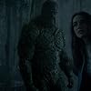 Derek Mears and Crystal Reed in Swamp Thing (2019)