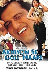 Govinda and Raveena Tandon in Akhiyon Se Goli Maare (2002)