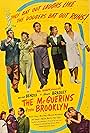 William Bendix, Max Baer, Grace Bradley, Arline Judge, and Marjorie Woodworth in The McGuerins from Brooklyn (1942)