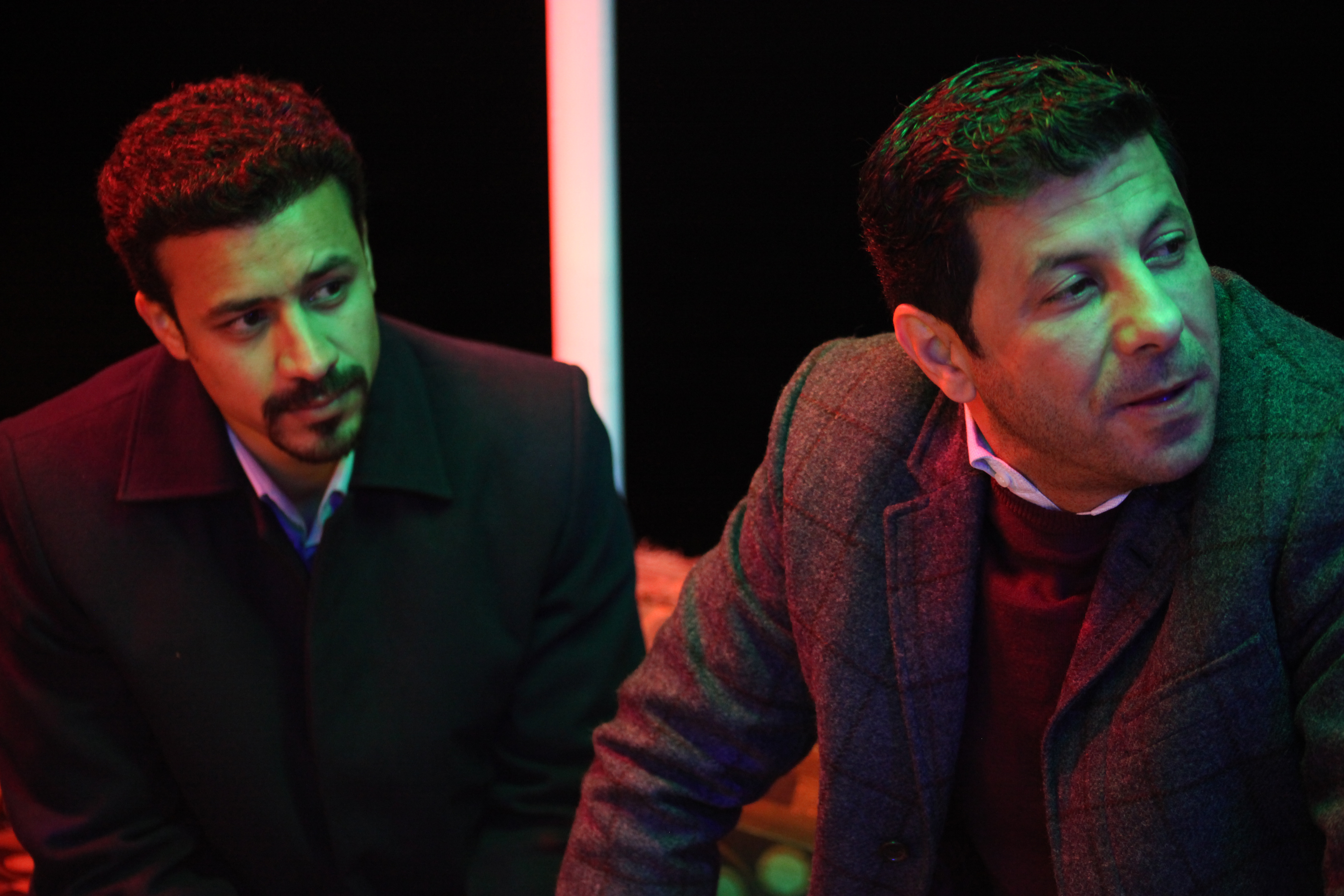 Ahmed Dawood and Eyad Nassar in Haza Al Masaa: Later Tonight (2017)