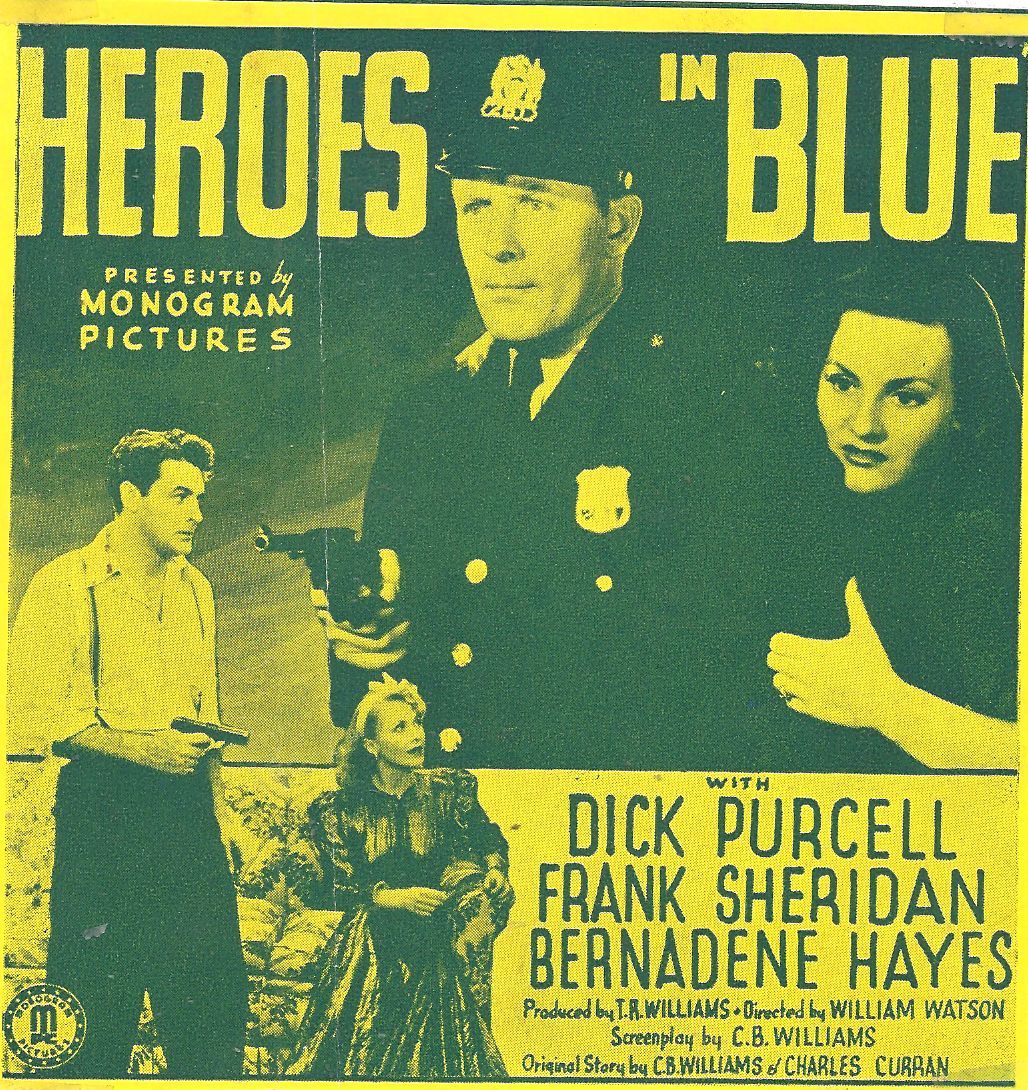 Joe Caits, Monte Collins, Paul Fix, Bernadene Hayes, Edward Keane, and Dick Purcell in Heroes in Blue (1939)