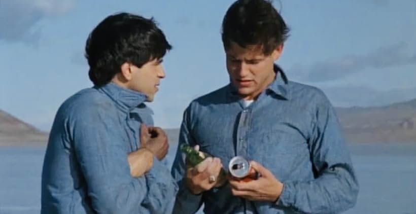 Michael Paré and Bobby Di Cicco in The Philadelphia Experiment (1984)