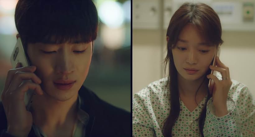 Shin Min-a and Lee Je-hoon in Tomorrow with You (2017)