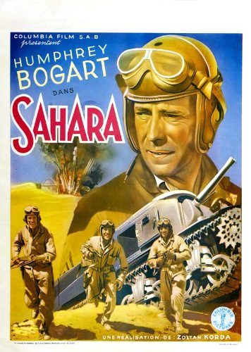 Humphrey Bogart, Bruce Bennett, and Patrick O'Moore in Sahara (1943)