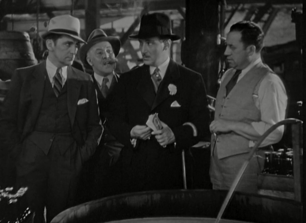 William 'Stage' Boyd, Stanley Fields, Guy Kibbee, and Paul Lukas in City Streets (1931)