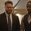 Seth Rogen and Anthony Mackie in The Night Before (2015)