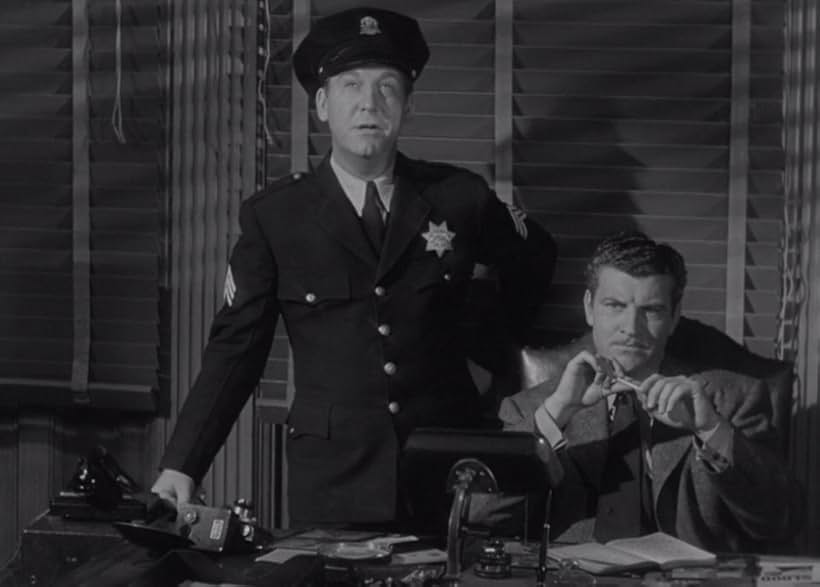 Robert Preston and Emmett Vogan in This Gun for Hire (1942)