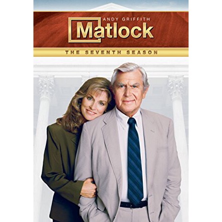 Andy Griffith and Brynn Thayer in Matlock (1986)