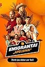 Valentinas Krulikovskis, Audrius Bruzas, Petras Kuneika, Marius Pocevicius, and Elina Bojarkina in Emigrantai. Apelsinai (2023)