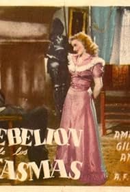 Amanda Ledesma and Gilbert Roland in La rebelión de los fantasmas (1949)