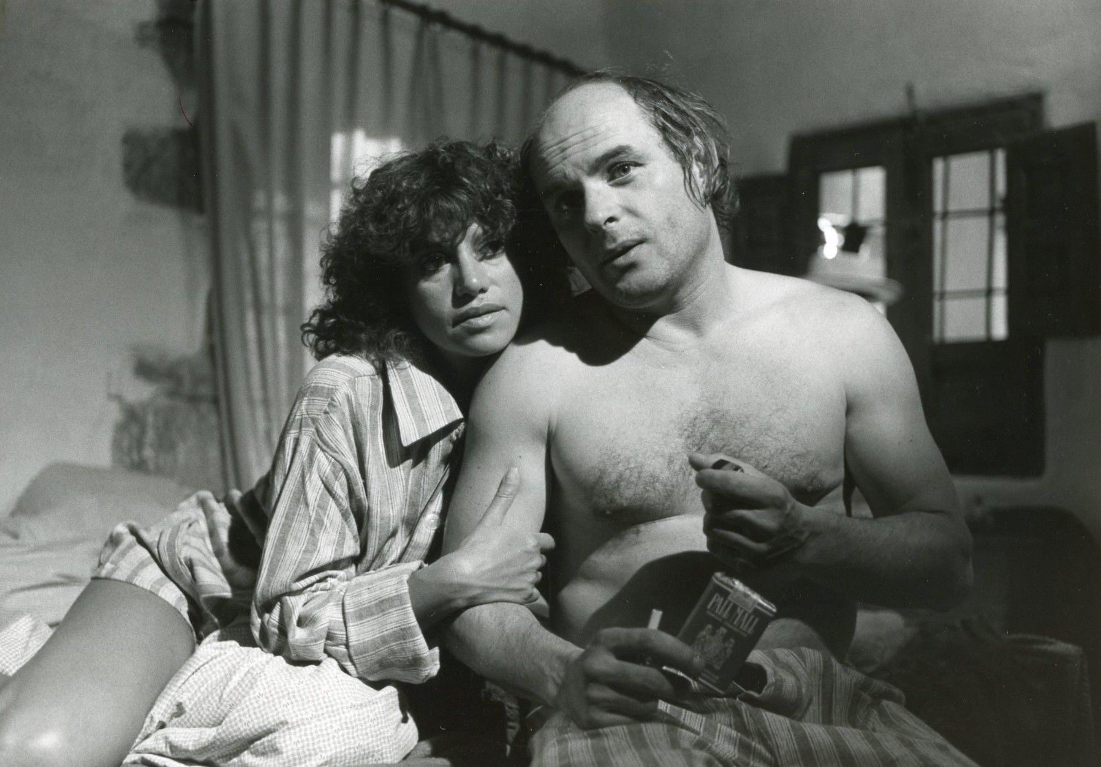 Evelyne Dress and Jean-François Stévenin in La couleur de l'abîme (1983)