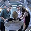 Allison Scagliotti, Ritesh Rajan, Kyle Harris, and Emma Ishta in Stitchers (2015)