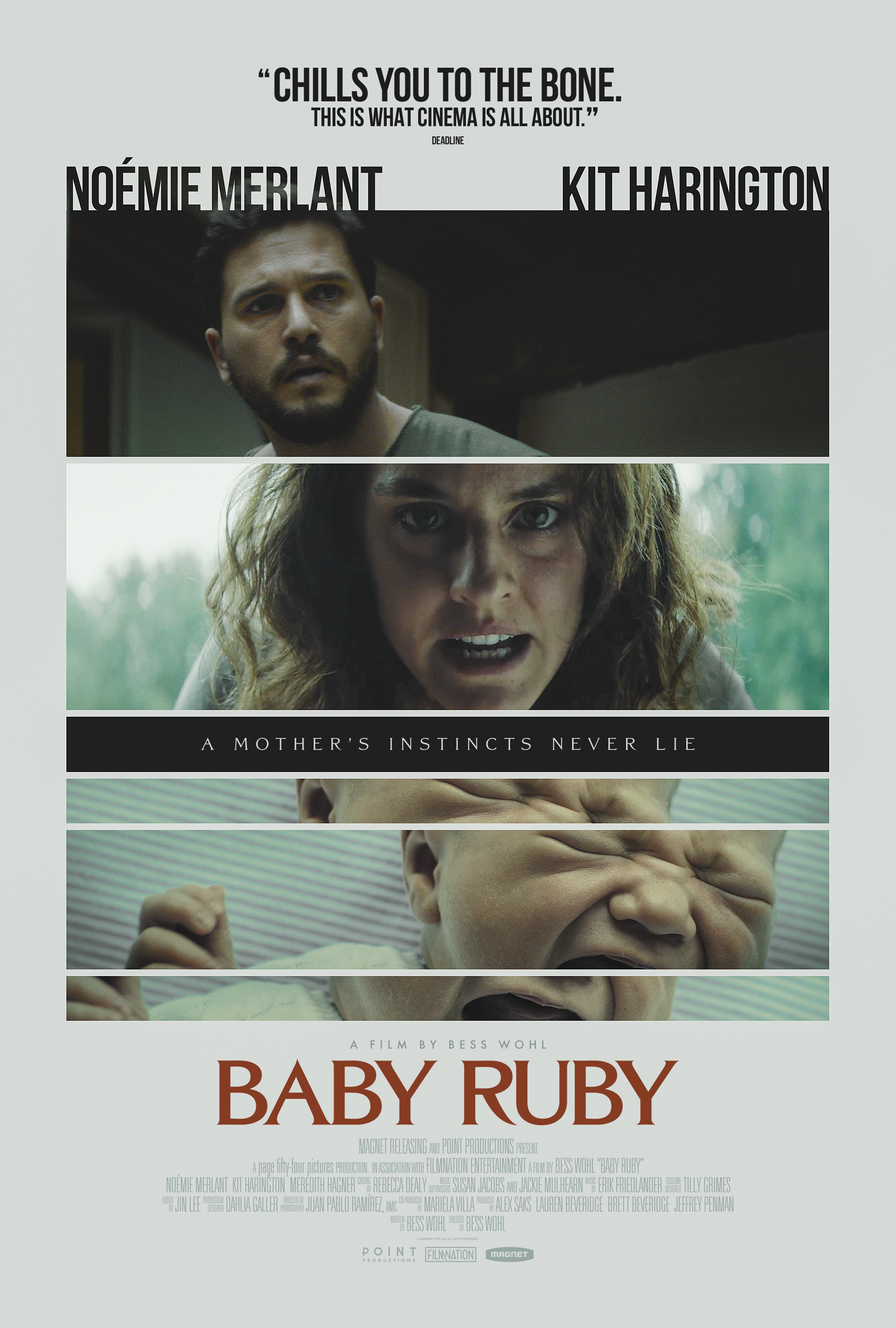 Kit Harington and Noémie Merlant in Baby Ruby (2022)