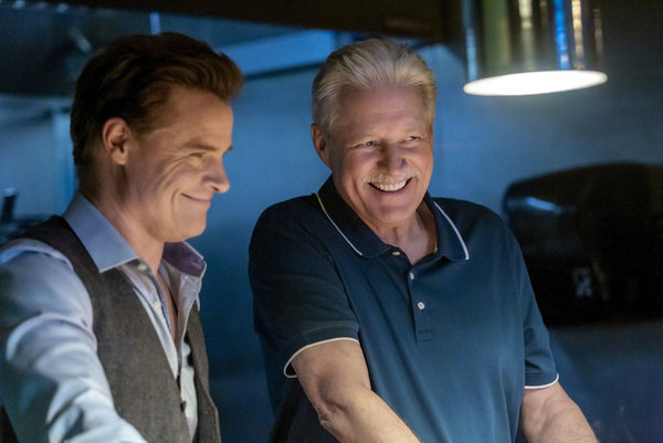 Bruce Boxleitner and Dylan Neal in Roux the Day: A Gourmet Detective Mystery (2020)