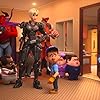 Jane Lynch and Jack McBrayer in Ralph Breaks the Internet (2018)