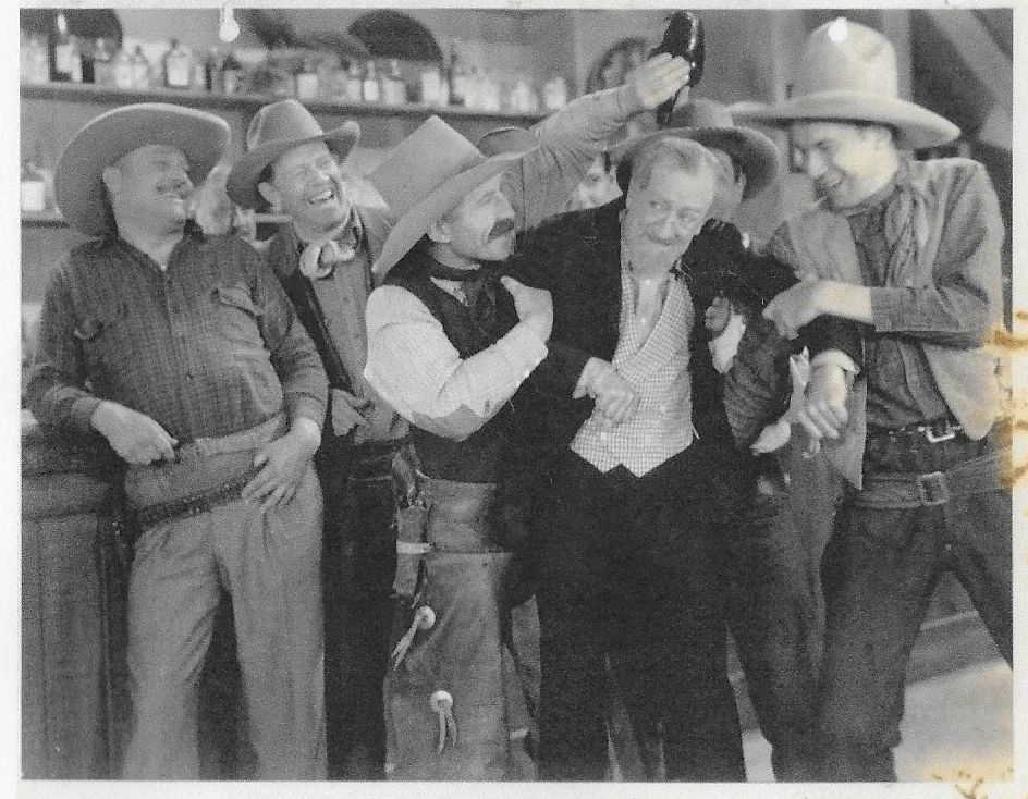 Stanley Blystone, Tom London, Jack Duffy, Herman Hack, and Steve Pendleton in Trails End (1935)