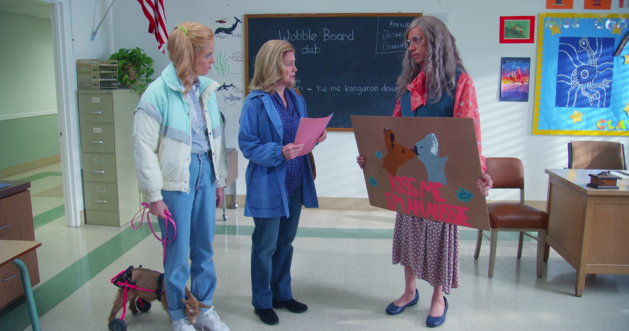 Mary Kay Place, Fred Armisen, and Maria Bamford in Lady Dynamite (2016)