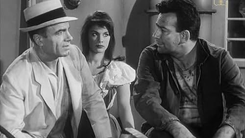 John Bentley, Charles Korvin, and Elisabeth Wilson in Interpol Calling (1959)