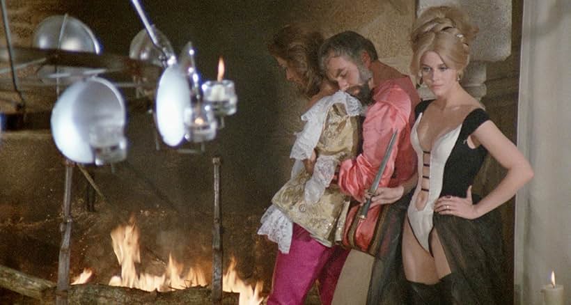 Jane Fonda and Andréas Voutsinas in Spirits of the Dead (1968)