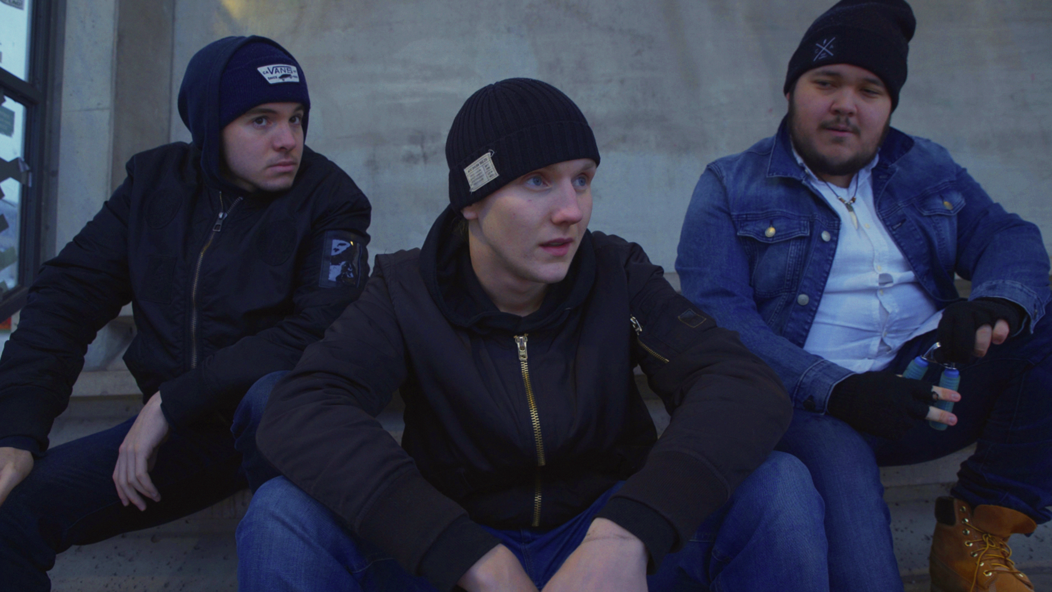 Kevin Jimenez Bernal, Emilio Janhunen Calderón, and Jonas Santi Einarsson in Cold Words (2019)