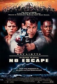 Ray Liotta, Kevin Dillon, Ernie Hudson, and Stuart Wilson in No Escape (1994)