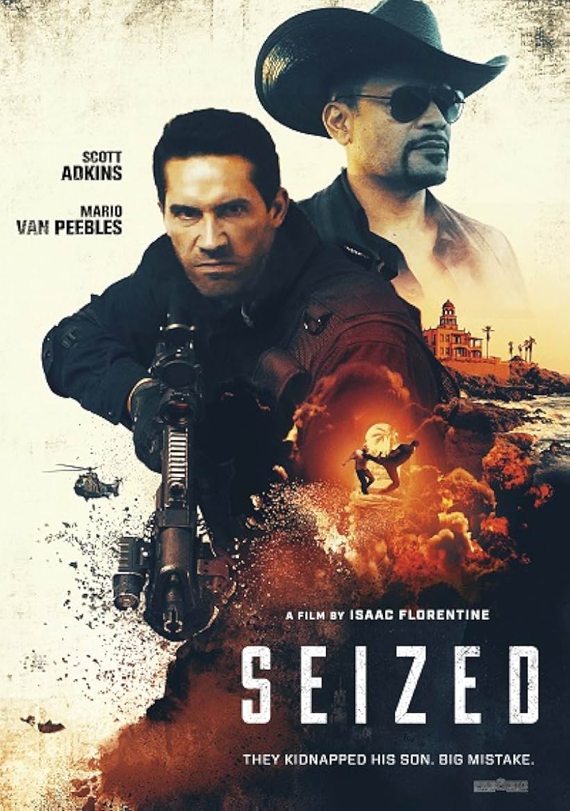 Mario Van Peebles and Scott Adkins in Seized (2020)